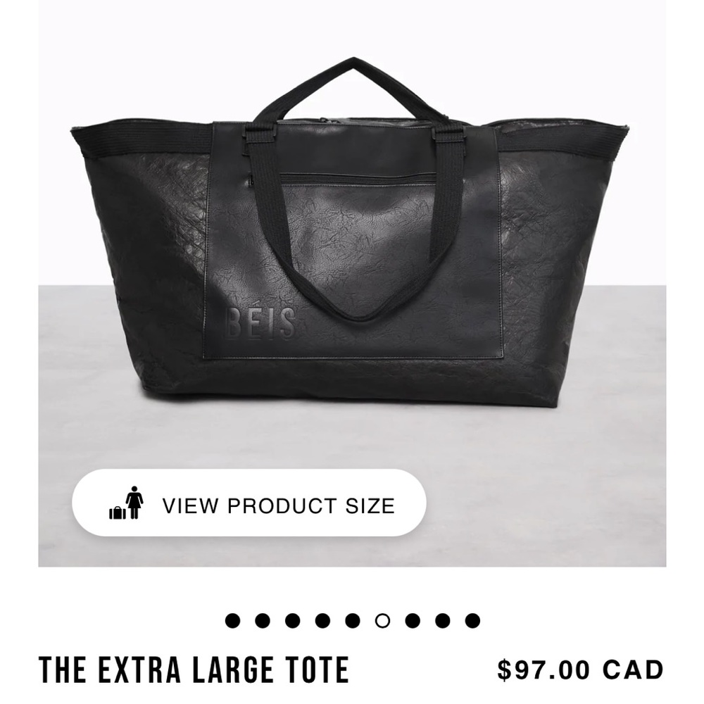 Beis extra large tote. NWT